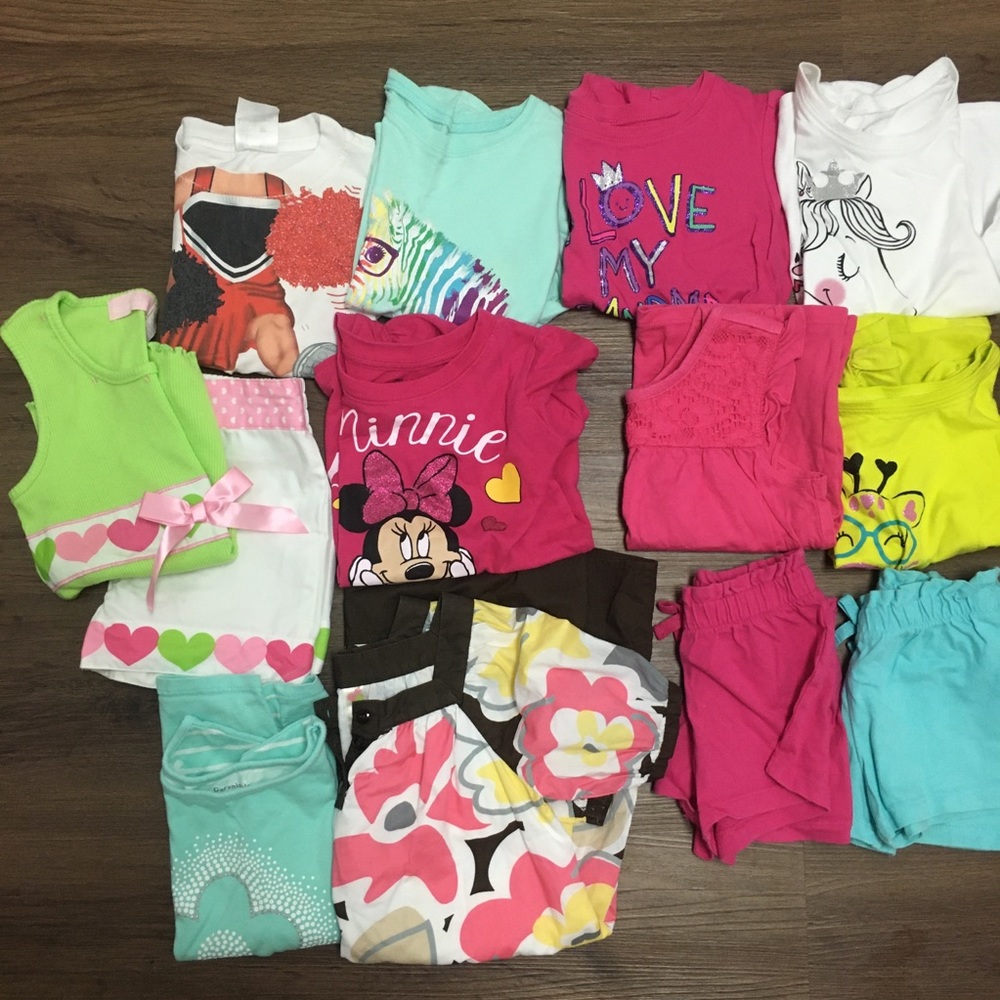Lot of 4t Girls Summer Clothes